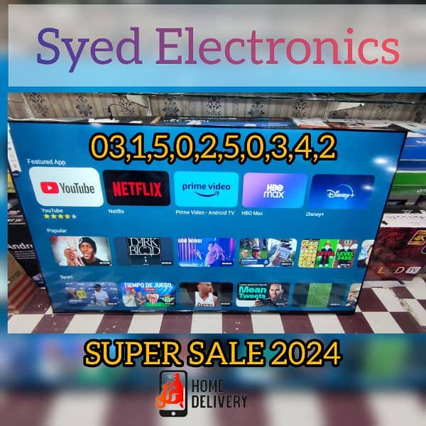 SUPER BIG SALE!! BUY 65 INCH SMART ANDROID LED TV 0