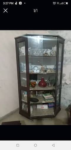 showcase for sale made of wooden no sheet 0