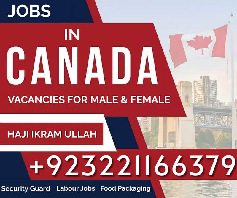 Jobs in Canada, Canadian Jobs ,Work Permit ,  vacancies Available 0