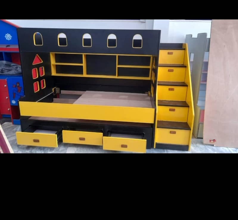 Bunk bed / kids furniture  kids bed / kids bunker bed | 03234921584 18