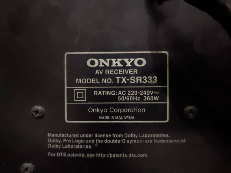 Onkyo Tx-Sr333 Bluetooth Receiver 1