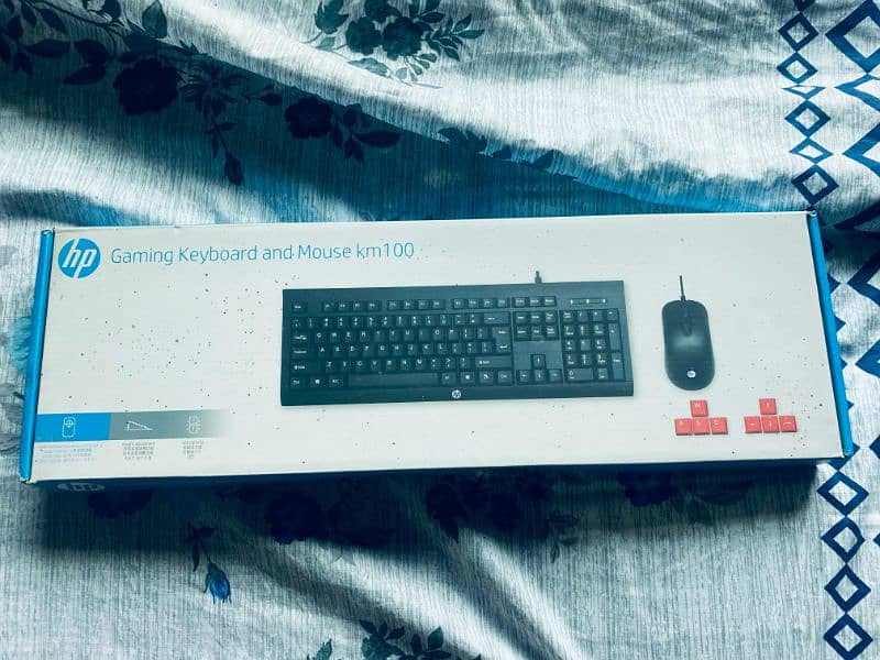 HP | Gaming Keyboard | Mouse | km 100 0