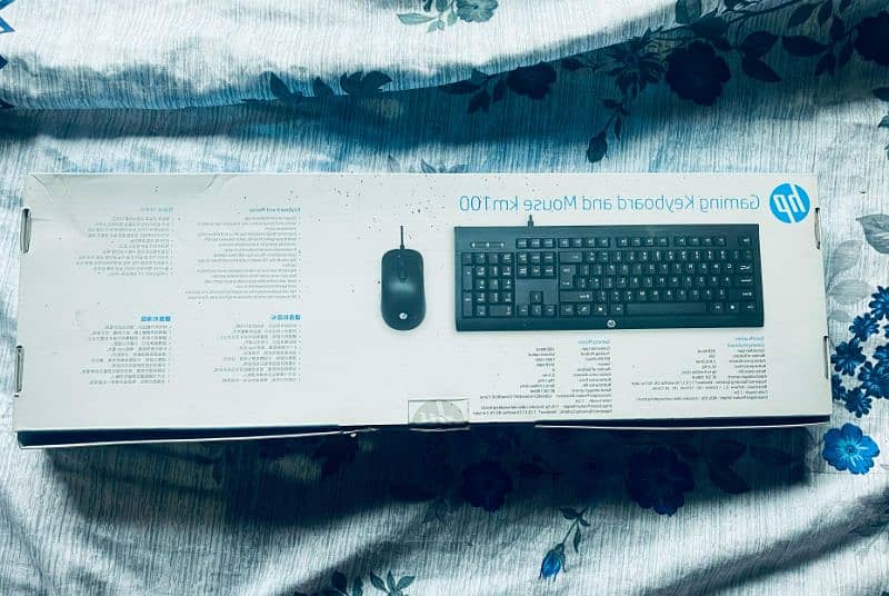 HP | Gaming Keyboard | Mouse | km 100 1