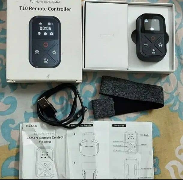 TELESIN (T10) Smart Wireless Remote Control for GoPro 12/11/10/9/8/Max 1