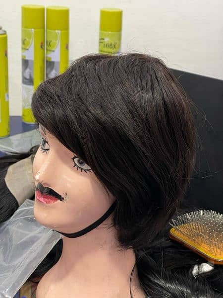 cap wig for men and extension for women 8