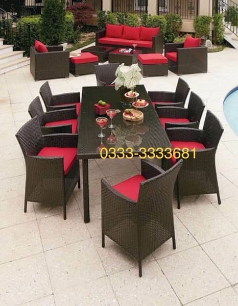 Rattan Outdoor Chairs Dining Furniture 0