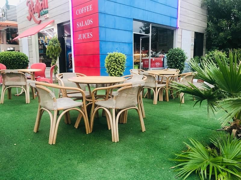 Rattan Cafe Chairs Outdoor Furniture 19