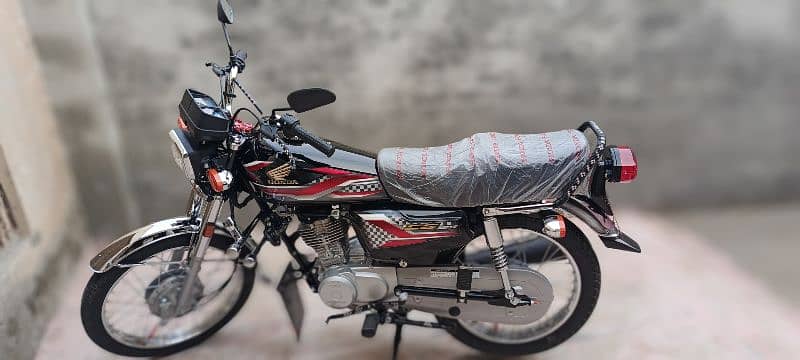 Honda cg 125 2024 Model applied for Registration open latter 2