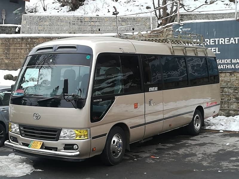 Grand Cabin Hiace For Rent , Coaster For Rent / Rent a Car 5