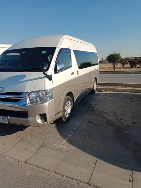 Grand Cabin Hiace For Rent , Coaster For Rent / Rent a Car 11