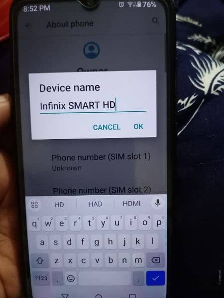 infinix smart hd 3/32 4