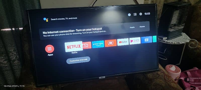 TCL 40" SMART TV 2