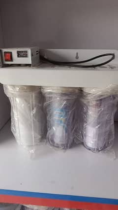 Triple Stage Water Filter System for kitchen