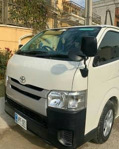 Toyota hiace available grand cabin for booking tour rent