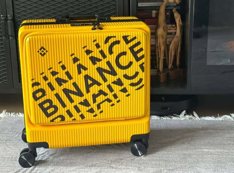 Binance Luggage Bag Imported From Shanghai 1
