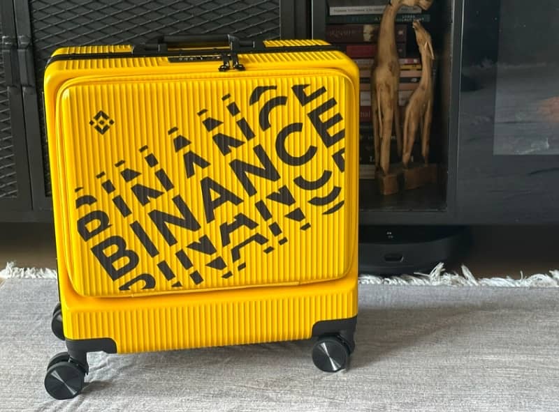 Binance Luggage Bag Imported From Shanghai (Only Bag) 1