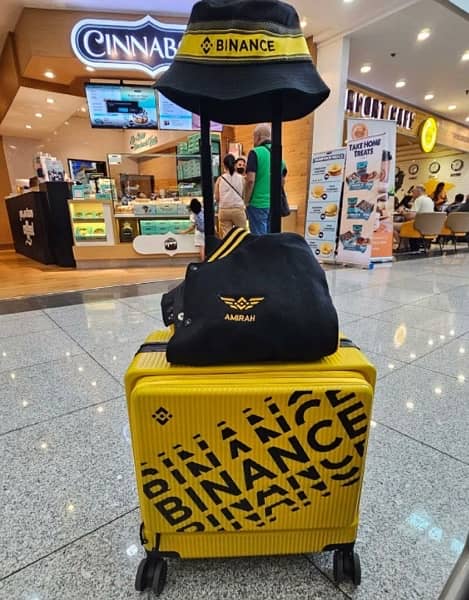 Binance Luggage Bag Imported From Shanghai 2