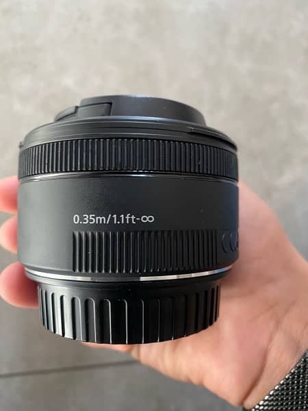 canon EF lens 50mm 1:1.8 STM 4