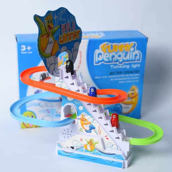 Penguin Slider Toy with Unique Lighting and Music 1