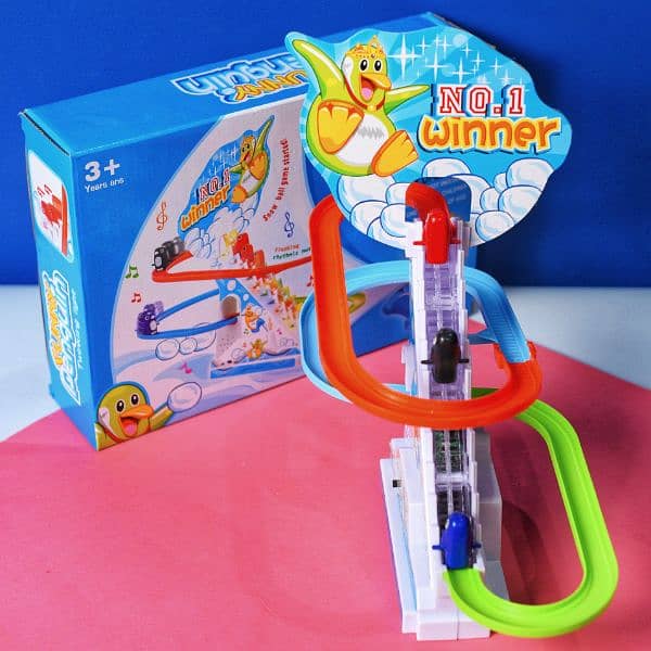 Penguin Slider Toy with Unique Lighting and Music 3