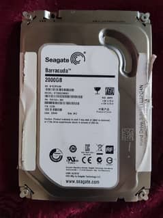 2 TB Hard Disk full with Games 100% health