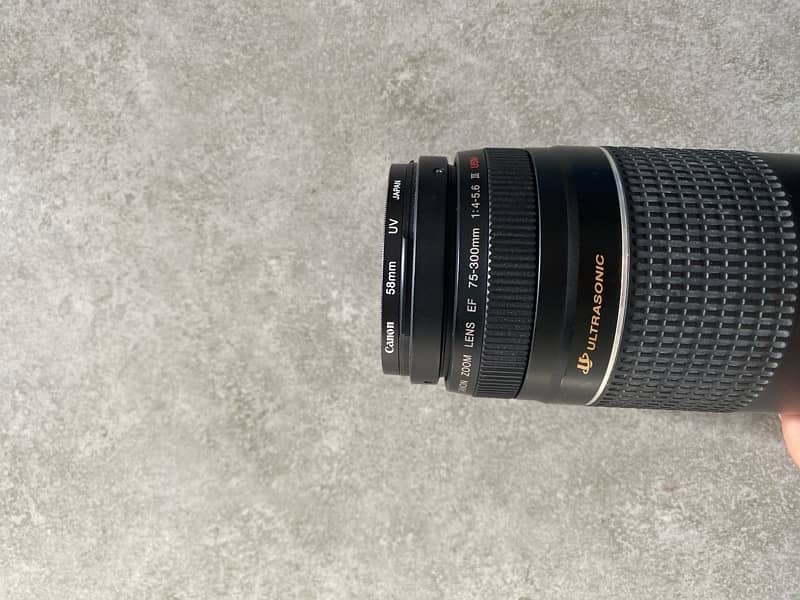 Canon zoom lens EF 75-300mm 1:4-5.6 III USM 1