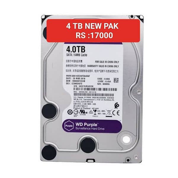 1TB HARD DISK PC RS 4000 2