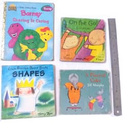 4 Thick card Books For Kids 4 to 7 years