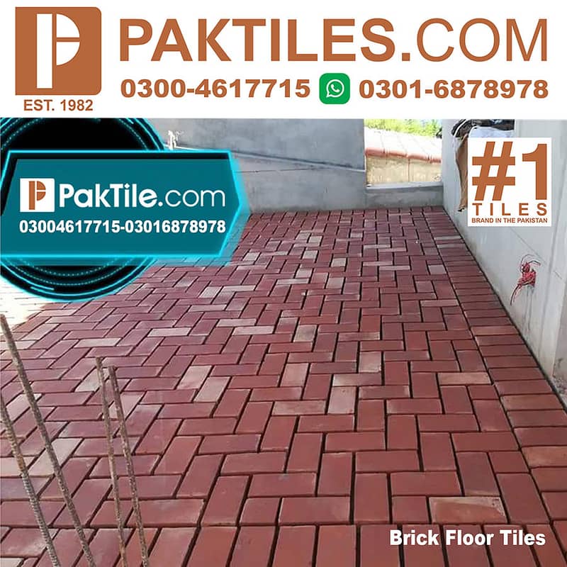 Tuff Tiles / Tiles Tuff /Tile / pavers / Bricks / اینٹ  For Sale 8