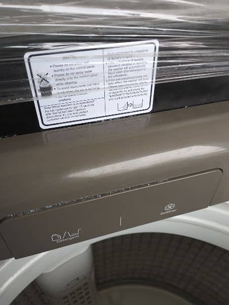Hier 8 months used automatic washing machine 5