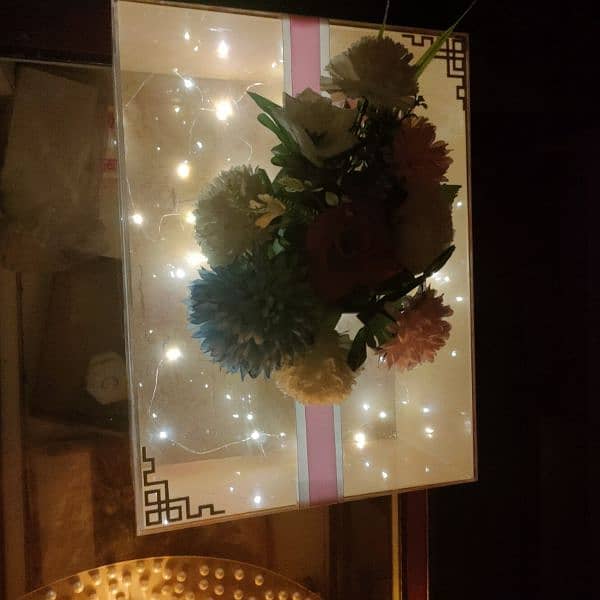 Bridal products Box customize design and decor|acrylic box for wedding 3
