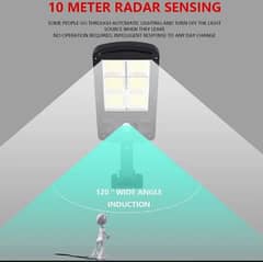 Solar Motion Sensor Flood light Rechargeable Wall Light 0