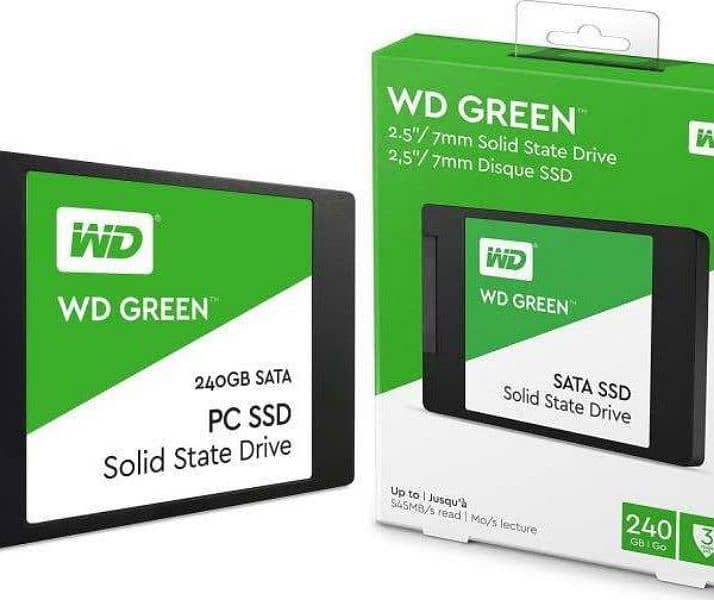 Western Digital WD GREEN SSD240GB Hard Drive 1