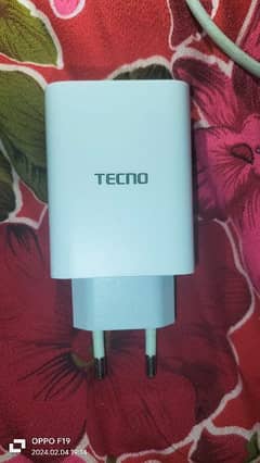 Tecno 33 wat super fast original box wala charger for Sall