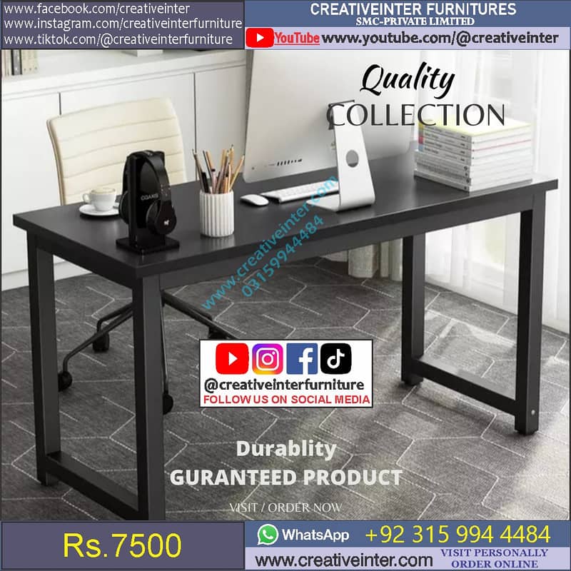Office computer table desk home study work wholesale sofa chair set 12