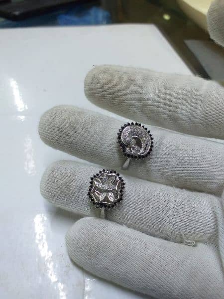 pure 925 silver(chandi) rings . . . different prices according weight 19