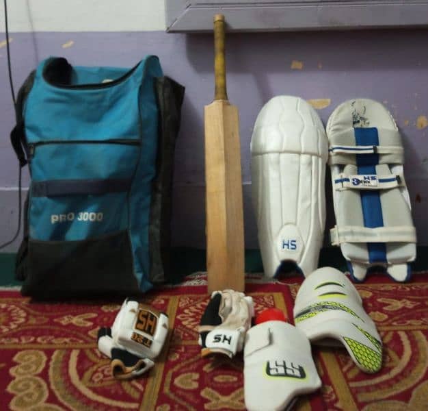 cricket full kit with bag 1