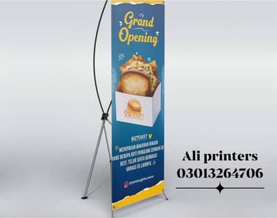 Standi printing and Pana Flex