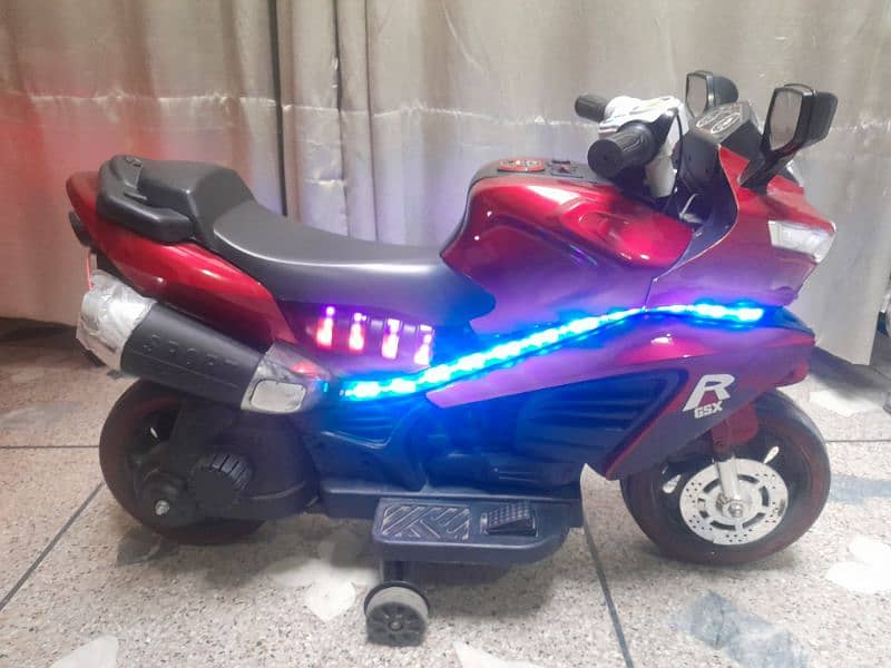 kids hawa bike with lighting,music and also used USB i have two bikes 1
