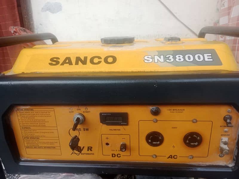Sanco 3 Kw Generator for Sale 0