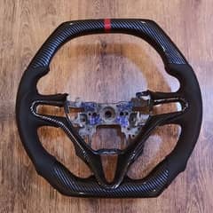 Honda civic/city carbon fiber steering wheel