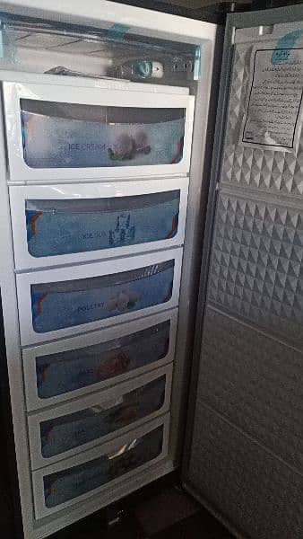 Upright vertical freezer 11