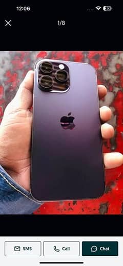 i want to sell iphone 14 pro max 96% health purple Dual phy UAE 256gb