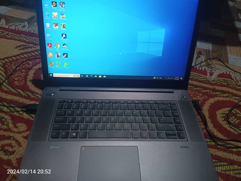 HP Zbook Gaming laptop cori7 10 generation 32gb ram 5