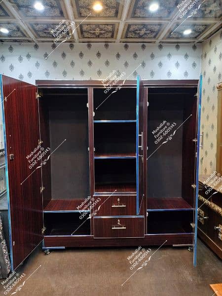 Turkish Style 3 Door Wardrobe | Three Door Safe Almari | Wardrobe 2