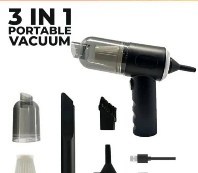 Vacuum Cleaner Duster Blower Wireless Hand-held Cleaning For Car Home 0