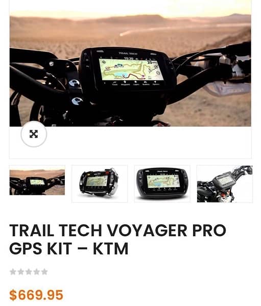 trail tech Gps screen 2