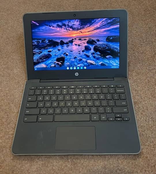 Hp g7ee chromebook 11 4/32gb 180 rotatable playstore supported 0