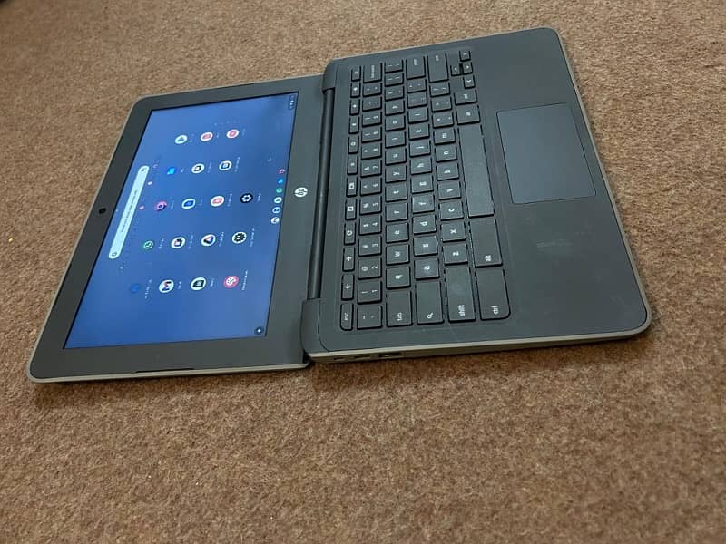 Hp g7ee chromebook 11 4/32gb 180 rotatable playstore supported 2