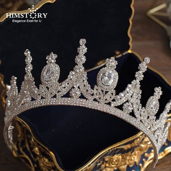 Bridal crowns tiara A125 Designer wedding Hair jewelry 0